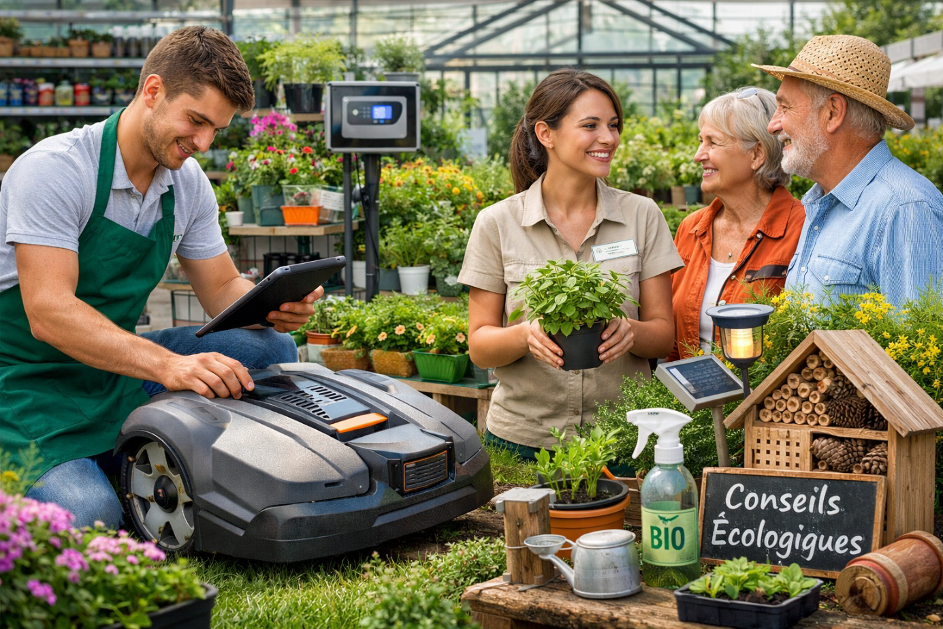bac pro vente en jardinerie