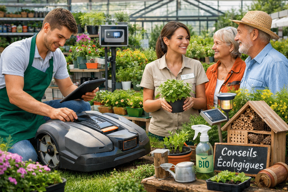 bac pro vente en jardinerie